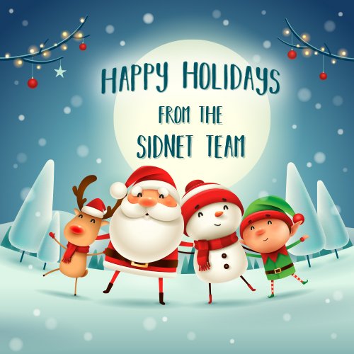 Happy Holidays from the Sidnet Team